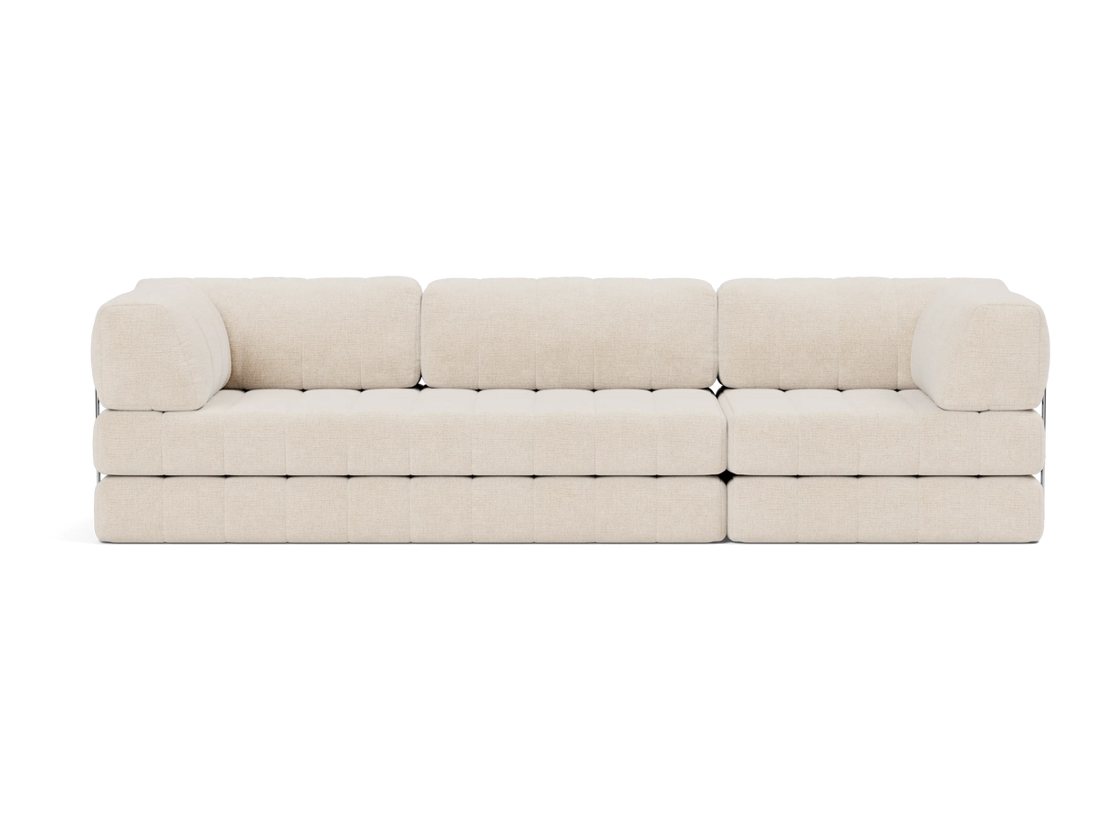 Extended Sleeper Sofa with Arms