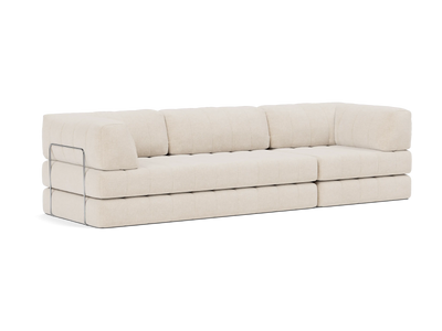 Extended Sleeper Sofa with Arms