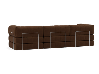 Extended Sleeper Sofa with Arms