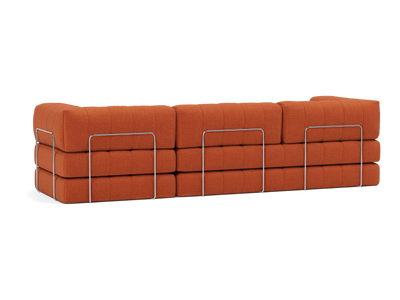 Extended Sleeper Sofa with Arms