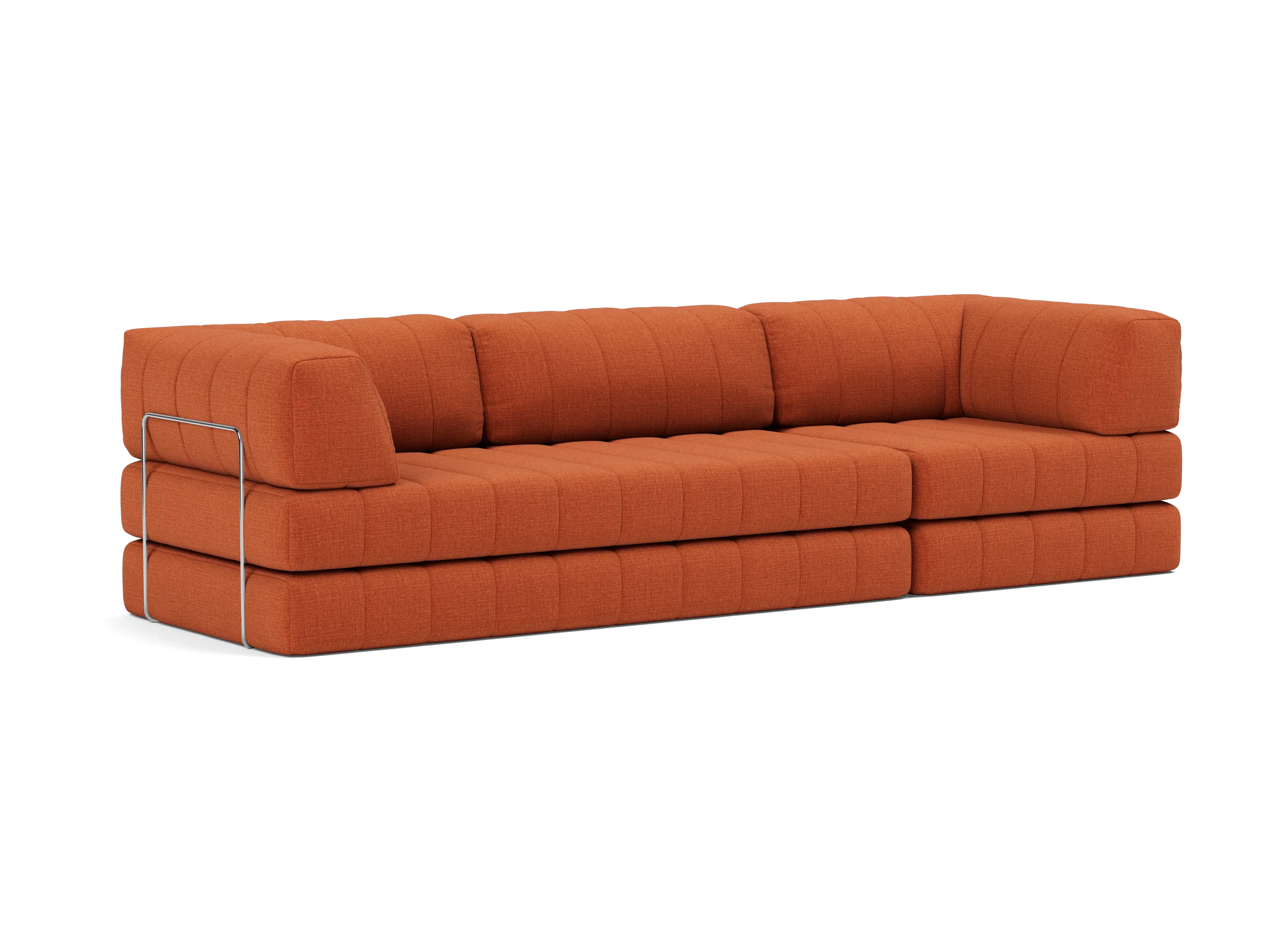 Extended Sleeper Sofa with Arms