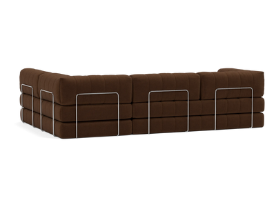 Sectional Sleeper Sofa with Arms