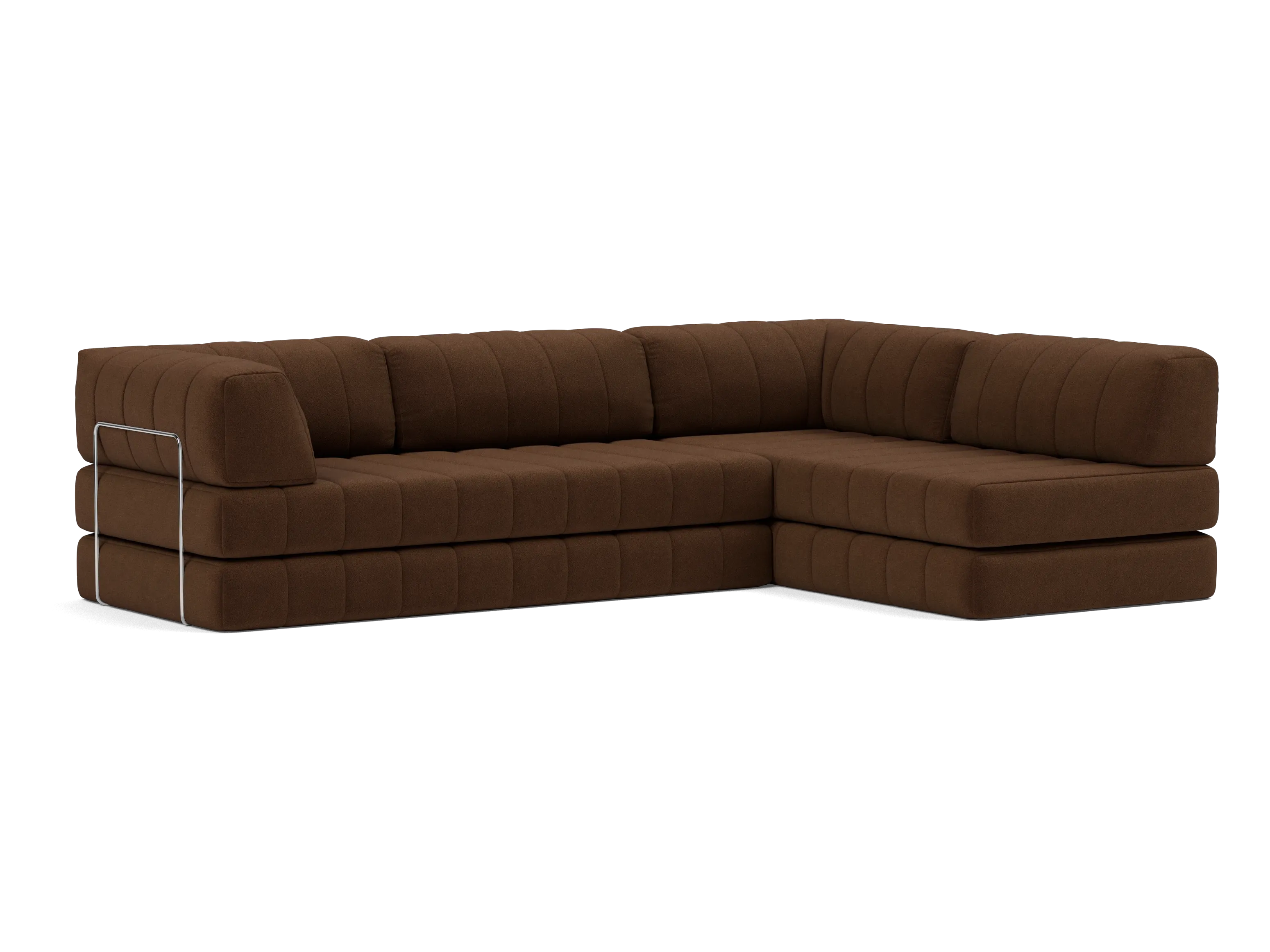 Sectional Sleeper Sofa with Arms