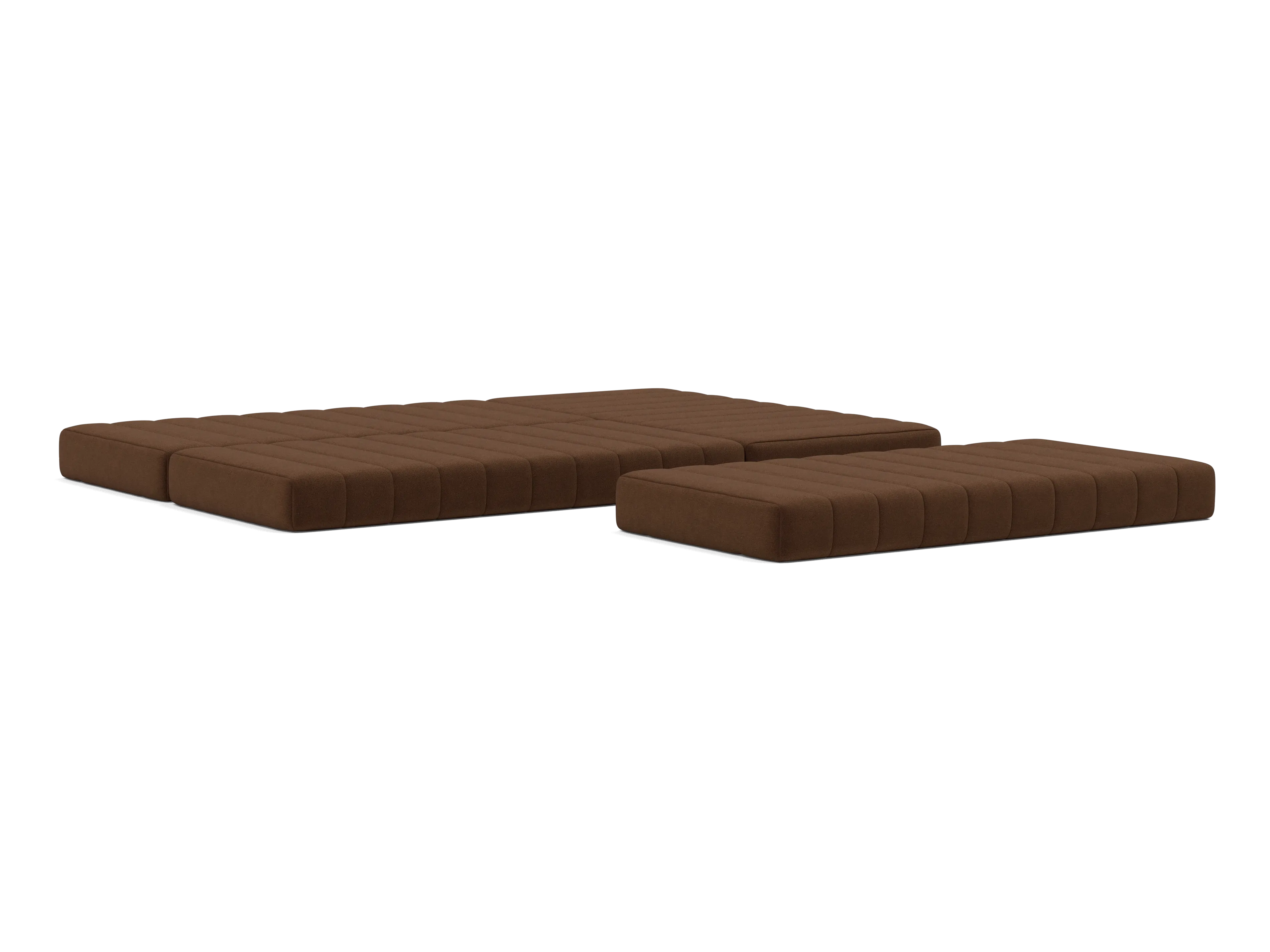 Sectional Sleeper Sofa with Arms