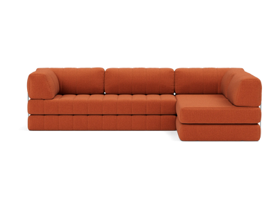 Sectional Sleeper Sofa with Arms