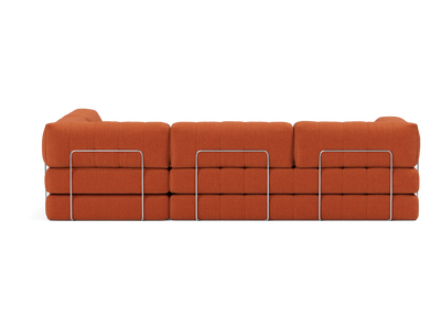 Sectional Sleeper Sofa with Arms
