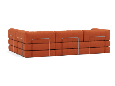 Sectional Sleeper Sofa with Arms