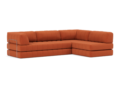 Sectional Sleeper Sofa with Arms